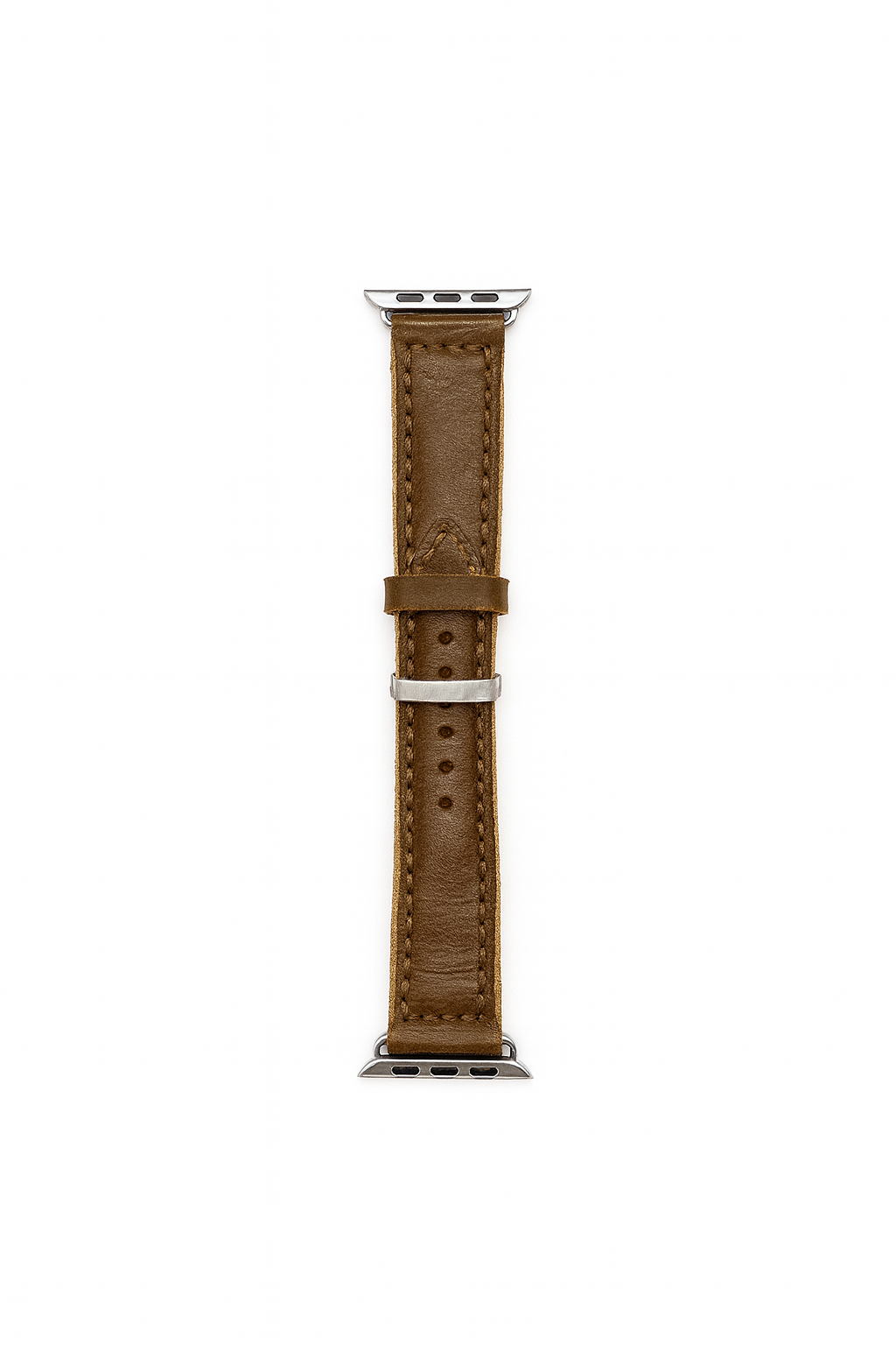 Classic Leather Watch Band (Brown)