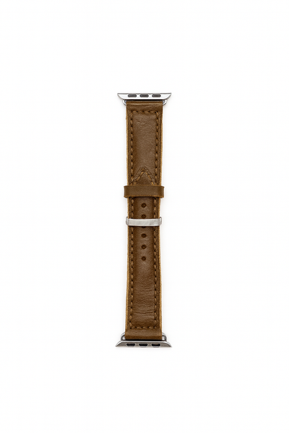 Classic Leather Watch Band (Brown)