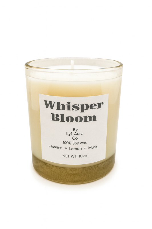 Whisper Bloom Candle