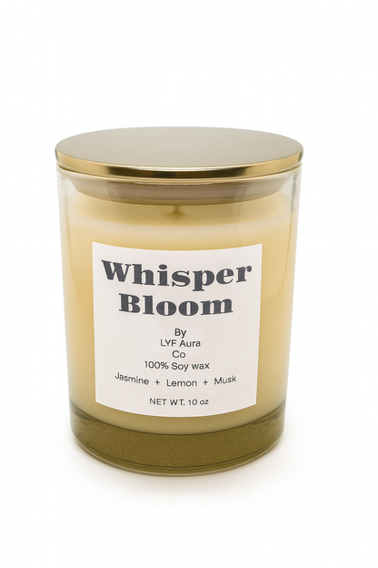 Whisper Bloom Candle